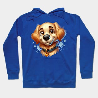 Cute Golden Retriever Puppy Hoodie